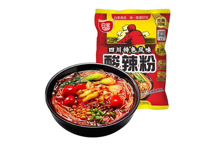 BAIJIACHENJI HOT AND SOUR NOODLE 108G